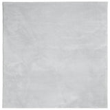 Rug HUARTE Short Pile Soft and Washable Grey 120x120 cm 375075
