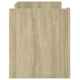 TV Cabinet Sonoma Oak 80x35x40 cm Engineered Wood 848369