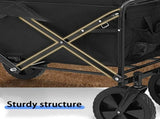 330LB Heavy Duty Foldable Trolley Cart Wagon Garden Beach Camping Festival UK 64776013
