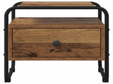 Bedside Cabinet Old Wood 40 x 39.5 x 40 cm Engineered Wood 8007679