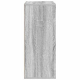 ZNTS Book Cabinet Grey Sonoma 60x30x71.5 cm Engineered Wood 860315