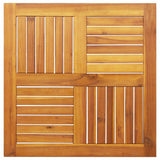 Table Top 70x70x2 cm Square Solid Wood Acacia 4004255