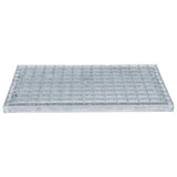 Grating Silver 50 x 35 x 2 cm Hot-Dip Galvanised Steel 42018651