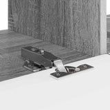 TV Wall Cabinet Grey Sonoma 78.5 x 31 x 29.5 cm Engineered Wood 892221