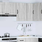 Kitchen Wall Cabinet Porto Grey Sonoma Engineered Wood 854033