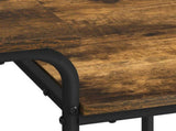 Desk with Storage Smoked Oak 100 x 50 x 75 cm 8007992