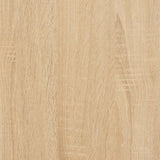 Wardrobe Sonoma Oak 90x52x200 cm Engineered Wood 800633