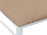 Dining Chairs 2 pcs White 43 x 54 x 89 cm Solid Rubber Wood 42020445