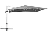 3 x 3 Cantilever Roma Parasol, Square Garden Umbrella with Cross Base, Crank Handle, Tilt, 360&deg T3398P318800