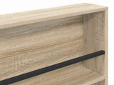 Magazine Rack 2 pcs Sonoma Oak 100 x 12 x 70 cm Engineered Wood 890855