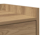 Bedside Table 2 pcs Artisan Oak 40 x 29 x 60 cm Engineered Wood 881829