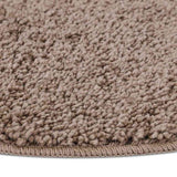Anti-slip Shaggy Rug Brown 160 x 160 cm PP 4019801