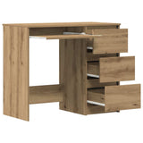 Desk Artisan Oak 90x45x76 cm Engineered Wood 861143