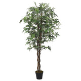Artificial Maple Tree 336 Leaves 120 cm Green 359021