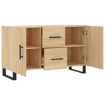 ZNTS Sideboard Sonoma Oak 100x36x60 cm Engineered Wood 828199