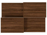 Coffee Tables 2 pcs Brown Oak Engineered Wood 3216160