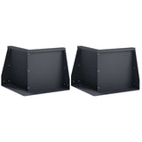 Retaining Wall 2 pcs 50 x 50 x 40 cm Steel Anthracite 8015176