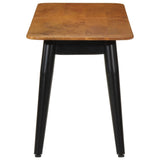 Bench 160x40x45 cm Solid Wood Mango and Iron 356979