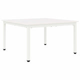 Coffee Table White 80 x 80 x 45 cm Solid Pine Wood 892768