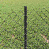 Fence and Post Grey 0.4 x 25 m Steel 3336273