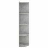 Corner Shelf 4-Tier 41.5 x 41.5 x 143 cm Engineered Wood 8016337