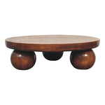 Chestnut Central Ball Table IN3573