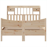 Bed Frame without Mattress 160x200 cm Solid Wood Pine 3323371