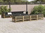 9 Piece Garden Sofa Set Impregnated Wood Pine 3299357