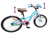 Kids Bike 18 Inches for 5-7 Years Old Light Blue 42009655