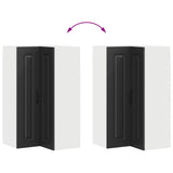 Dishwasher Panel Kalmar Black 57 x 57 x 100 cm Engineered Wood 884815