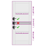 Interior Door Natural 86 x 211 cm Plywood 42047160