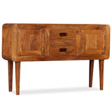 Sideboard Solid Wood with Honey Finish 120x30x75 cm 244682