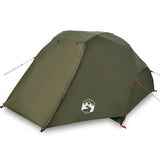 Fishing Tent 3-Person Olive Green Waterproof 4100655
