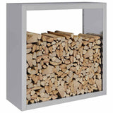 Firewood Rack 100x40x100 cm Galvanised Steel 850973