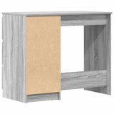 Desk Grey Sonoma 90x45x76 cm Engineered Wood 815508