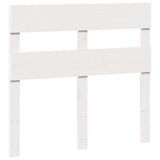 Bed Frame without Mattress White 90x200 cm Solid Wood Pine 850795