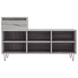 Shoe Cabinet Grey Sonoma 102x36x60 cm Engineered Wood 831370