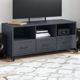 TV Cabinet Anthracite 100.5x39x43.5 cm Steel 846694