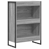 Book Cabinet Grey Sonoma 60 x 30 x 86.5 cm Engineered Wood 886387