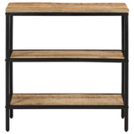 Console Table 70x35x70 cm Solid Rough Wood Mango 374072