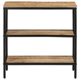 Console Table 70x35x70 cm Solid Rough Wood Mango 374072