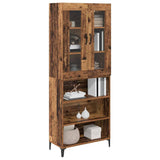 Highboard Old Wood 69.5 x 34 x 180 cm Engineered Wood 3415766