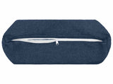 Cushion with Pillow HEERLEN 6 pcs Blue Fabric 929964