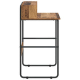 Desk with Storage Oak Wood 80 x 50 x 91 cm 8008024