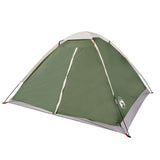 ZNTS Camping Tent Dome 4-Person Green Waterproof 94762