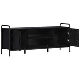 TV Cabinet 119 x 33 x 50 cm Black Oak 8013710
