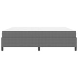 Bed Frame with Mattress Light Grey 180 x 200 cm Fabric 3399135