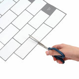 Subway Tile 50 pcs White Grey 30.5 x 30.5 cm 42021211