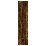 Highboard Smoked Oak 40x42.5x185 cm Engineered Wood 3281403