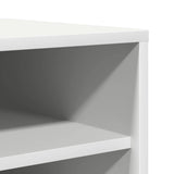 Shoe Cabinet White 60x35x92 cm Engineered Wood 808945